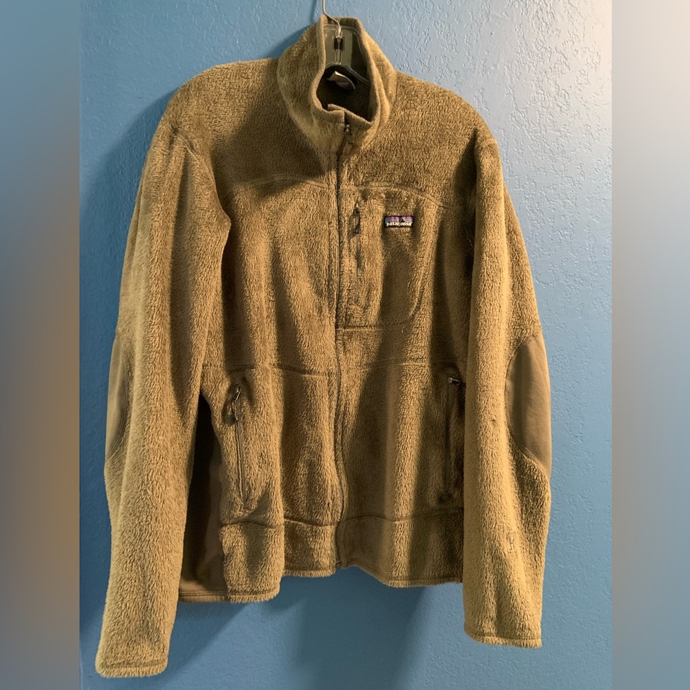 Rare 2010 Patagonia R2 Regulator Fleece Alpha Green ALP 25136FO Large Jacket